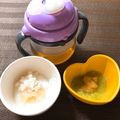 sAix59's cooksnap of when they made 離乳食初期♡キャベツとバナナのトロトロ.