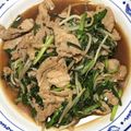 減塩パパ's cooksnap of when they made スタミナ満点★豚ニラもやしオイスター炒め.