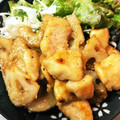 chii＊0ω0＊'s cooksnap of when they made 鶏肉と蓮根の照り焼き丼.