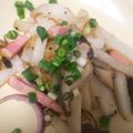 ナナホシテントウ's cooksnap of when they made 山芋とベーコンときのこのバター醤油炒め.