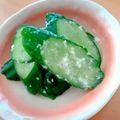 ☆３匹の子ぶた☆'s cooksnap of when they made 生姜香る♪きゅうりの塩麹漬け.