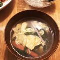 よーこ♡♡'s cooksnap of when they made ニラとカニかまの簡単卵スープ♪.