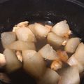 MiI's cooksnap of when they made イカと大根のピリ辛煮物.