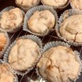 ももピヨ母さん's cooksnap of when they made 卵無し♪角切りりんごのしっとりマフィン.