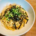 おたまりん's cooksnap of when they made めちゃマイルドクリーミー納豆塩辛パスタ.
