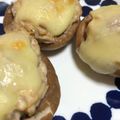 HappyYumi's cooksnap of when they made しいたけのツナマヨチーズ焼き♪.