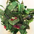 ＄ophie's cooksnap of when they made 長ネギの青いトコだけ炒め（ナムル）.