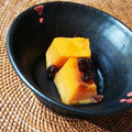 ｊｏｃｏｍｏｍｏｌａ's cooksnap of when they made かぼちゃと干し葡萄の甘煮.