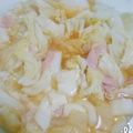 りーちゃんのmama's cooksnap of when they made レンジで♪白菜と豆腐のカニカマあんかけ.