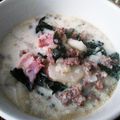 Akkers's cooksnap of when they made ケールを使ったスープ（ズッパトスカーナ）.
