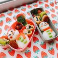 あやちん０８１６'s cooksnap of when they made スノーマン♡Xmasお弁当.