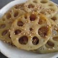 まんまるママ★'s cooksnap of when they made れんこんの照り焼き☆.