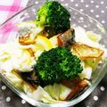 まぶたん's cooksnap of when they made 焼き塩さばレモン♡.