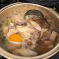minami1977's cooksnap of when they made 豚肉ですき焼き風お鍋.