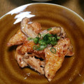 和☆2049's cooksnap of when they made 旨い！ささ身・椎茸天ぷらの胡麻油マヨ和え.