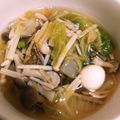クック7YP47N☆'s cooksnap of when they made 身体が温まる♡きのこあんかけ蕎麦.