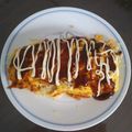 まん丸みかリン's cooksnap of when they made 【大量消費】キャベツとツナのお好み焼き風.
