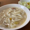 Naaaai's cooksnap of when they made 簡単カルボナーラ風うどん.