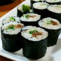 yukitarooo's cooksnap of when they made 細巻き？おにぎり？かつお巻き～！.