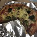 灘田kinuko's cooksnap of when they made HB☆ピザ生地！全粒粉×牛乳♪.