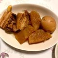 makiko818's cooksnap of when they made 圧力鍋で簡単☆豚の角煮☆.