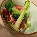 ぎんはる's cooksnap of when they made ✿青梗菜と生ハムのナムル✿.