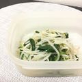 ☆こまっと☆'s cooksnap of when they made モヤシとほうれん草のナムル.