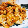 白布温泉's cooksnap of when they made 生姜焼き.