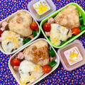 ふたごゆき's cooksnap of when they made ❁塩昆布と炒り卵のおむすび❁.