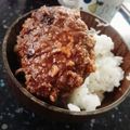 curisupin's cooksnap of when they made クリスマスにも！チーズインハンバーグ.