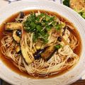 あこ*'s cooksnap of when they made 茄子とおろしのサッパリ素麺.