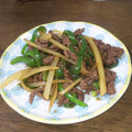 ☆まるゆこ☆'s cooksnap of when they made ★簡単！じゃがいもとピーマンの牛肉炒め★.
