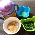 sAix59's cooksnap of when they made 小松菜の豆腐煮（離乳食初期）.