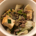 megyun1211's cooksnap of when they made 楽うま♡白菜と厚揚げのそぼろニラ味噌炒め.