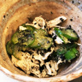のらむーちょ's cooksnap of when they made きゅうりとささみのごまあえ.
