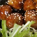 sei460407's cooksnap of when they made ★我が家の定番★照り焼きソースで肉団子.