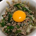 kikunotch's cooksnap of when they made ニラもやし炒め♪簡単ニラもやし丼.