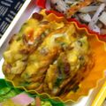 nosso's cooksnap of when they made 嫌いを克服！納豆ニラお焼き.