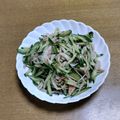 55才のおじさん's cooksnap of when they made きゅうりとカニカマのごま酢あえ.