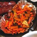 Chiccoちこ's cooksnap of when they made かぼちゃのスティックぺペロン.