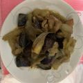 みーち3104's cooksnap of when they made 鶏もも肉とナスの味噌炒め.