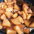 メリーベリー's cooksnap of when they made 子どもも大好き♪大根と鶏の甘辛煮.