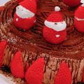 ぷれぱらーと's cooksnap of when they made ブッシュドノエル♬簡単クリスマスケーキ.
