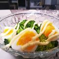 amm46's cooksnap of when they made ブロッコリーとゆで卵サラダ和え物お弁当に.