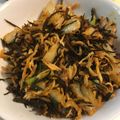 chatneko's cooksnap of when they made 切り干し大根とひじきのキムチ炒め.