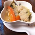 ぴょん吉Cafe's cooksnap of when they made おから入り肉団子ときのこのスープ.