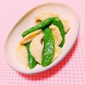 まあまま☆0403's cooksnap of when they made 鶏むね肉とスナップえんどうの味噌炒め.