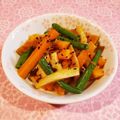 Richland☆Y's cooksnap of when they made かぼちゃとインゲンと竹輪のきんぴら.
