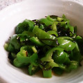 クック6DDPP8☆'s cooksnap of when they made 簡単♪レンジでピーマンと塩こんぶの和え物.