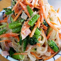 U22D0☆くろまめ's cooksnap of when they made 簡単！小松菜と春雨のマヨ胡麻サラダ.